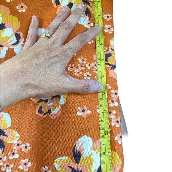 Rachel Pally Reversible Floral Clutch – Mustard/Yellow, Minor Flaws - Picture 3 of 11